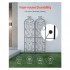 Set 2 suporturi pentru plante agatatoare, 38 x 152 cm, Otel [6]