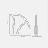 Set 2 x Balustrada aluminiu pentru piscina, 1395 x 810 x 100 mm, Capacitate 100 kg, protectie UV, accesorii montaj incluse [5]