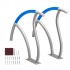 Set 2 x Balustrada aluminiu pentru piscina, 1395 x 810 x 100 mm, Capacitate 100 kg, protectie UV, accesorii montaj incluse [8]