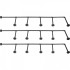 Set 3 suporturi pentru raft Vivatechnix Industrial, 34 x 176 cm, capacitate 100 kg, fara blaturi [3]