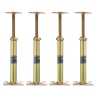 Set 4 cricuri de podea, Otel galvanizat, 20.46-40.64 cm, Capacitate 1134 kg/buc Set 4 cricuri de podea, Otel galvanizat, 20.46-40.64 cm, Capacitate 1134 kg/buc