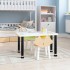 Set 4 picioare de masa reglabile, Vivatechnix Otel,  inaltime 406.4 mm, capacitate max 544 kg, Negru mat [4]