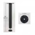 Set 4 picioare de masa reglabile, Vivatechnix Otel,  inaltime 406.4 mm, capacitate max 544 kg, Negru mat [6]
