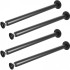 Set 4 picioare de masa Vivatechnix Otel,  inaltime 762 mm, capacitate max 544 kg, Negru mat [3]