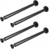 Set 4 picioare pentru mese, Vivatechnix, Inaltime 71 cm, capacitate 544 kg, Otel, Negru [3]