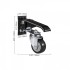 Set 4 roti retractabile, pivotante, cu blocare, 2.5 inch, max 74.8 kg / roata, PU si Otel [3]