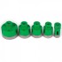 Set 5 carote diamantate pentru gresie, marmura, 22/35/40/50/65 mm, prindere M14, umed sau uscat, cutie depozitare [4]