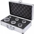 Set 6 carote diamantate si 1 disc taiere 125 mm pentru gresie, marmura, 20/35/40/50/55/68 mm, prindere M14, umed sau uscat [3]