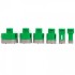 Set 6 carote diamantate si 2 discuri, pentru gresie, granit, marmura, Vevor M14, diametre 20/25/40/45/50/68 mm [6]