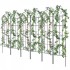 Set 6 suporturi pentru plante agatatoare, 51 x 180 cm, Otel, Diametru teava 10 mm [3]