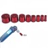 Set 8 carote diamantate pentru gresie Vevor M14, diametre 20/25/32/35/40/50/60/68 mm, 2 x discuri [3]