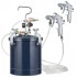 Set de vopsit cu rezervor sub presiune, 10 l, 4.1 Bar, 2 x duze 1.5 mm si 4 mm, 170-250 l/min, Manometru, 2 x pistoale [2]