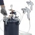Set de vopsit cu rezervor sub presiune, 10 l, 4.1 Bar, 2 x duze 1.5 mm si 4 mm, 170-250 l/min, Manometru, 2 x pistoale [5]