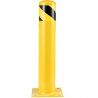 Stalp de siguranta, delimitare, avertizare, Vivatechnix Otel, Galben / Negru, Inaltime 61 cm Stalp de siguranta, delimitare, avertizare, Vivatechnix Otel, Galben / Negru, Inaltime 61 cm