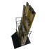 Stand metalic, expozor pentru boloboace, nivele, Vivatechnix VMD-1040, 58x42xH84cm [4]