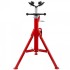 Suport cu role pentru tevi, Cap in V, Portabil, Pliabil, capacitate 1140 kg, Inaltime reglabila 71-131 cm [4]