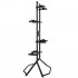 Suport depozitare 4 biciclete, Vivatechnix, de podea, 2050 x 725 x 715 mm, Negru, Inaltime reglabila [3]