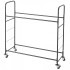 Suport mobil pentru 12 anvelope, 4 x roti, 1585 x 570 x 1520 mm, max 180 kg, 2 rafturi cu inaltime ajustabila, Otel [8]