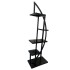 Suport pentru flori Vivatechnix VMD-1071 Arcade, Negru, 50x30x150 cm, 4 polite, demontabil [4]
