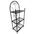 Suport pentru flori Vivatechnix VMD-1073, Negru, 50x30x125 cm, 3 polite, demontabil [6]