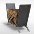 Suport pentru lemne, Krodesign Triangle KRO-1157, dimensiune 900x600x280 mm [4]