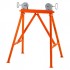 Suport pentru tevi 2-36 inch cu role, Portabil, 680 x 745 x 900 mm, capacitate 1140 kg [2]