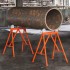 Suport pentru tevi 2-36 inch cu role, Portabil, 680 x 745 x 900 mm, capacitate 1140 kg [3]