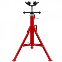 Suport pentru tevi cu cap in V cu 4 role, Portabil, Inaltime reglabila 71-131 cm, capacitate 680 kg Suport pentru tevi cu cap in V cu 4 role, Portabil, Inaltime reglabila 71-131 cm, capacitate 680 kg