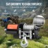 Troliu electric 12V, capacitate 907 kg, Lungime cablu 12 m, Telecomanda cu fir, IP55, pentru barci, ATV, Remorci [3]