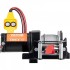 Troliu electric 12V, capacitate 908 kg, Lungime cablu 12 m, Telecomanda cu fir, IP55, pentru barci, ATV, Remorci [4]