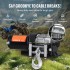 Troliu electric 12V DC, 1.3 CP, capacitate 1814 kg, cablu 12 m, Telecomanda WiFi si cu fir, IP55, pentru ATV [6]