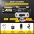 Troliu electric cu franghie sintetica  12V, capacitate 2045 kg, Lungime cablu 13 m, Telecomanda, IP55 [8]