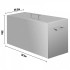 Vas pentru sterilizare conserve, 520.7 x 292.1 x 330.2 mm, 2 x niveluri, Inox alimentar, Capac [5]