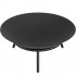 Vatra foc pentru terasa, camping, Otel, Diametru 550 mm, Negru, Inaltime 24 cm [2]