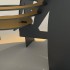 Vatra metalica de foc Krodesign KRO-1070, diametru 600 mm, grosime 4 mm, pentru exterior [3]