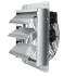 Ventilator evacuare pentru spatii comerciale, sere, depozite, Metal, 105 W, 2500 mÂ³/h, diametru 406 mm [2]