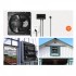 Ventilator evacuare pentru spatii comerciale, sere, depozite, Metal, 70 W, 2900 mÂ³/h, diametru 406 mm, 60 dB, Programator inteligent [5]