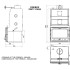  Focar de semineu tip centrala Prity CW35 [3]