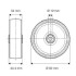 Roata poliamida 80 mm - 200 kg TENTE UOO080x34-Ø12 [2]