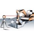 Nivela laser rotativa FL 505HV-G cu FR 77-MM inclinare pe 2 axe orizontal, vertical [6]