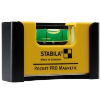 101 Pocket PRO Magnetic, nivela cu 1 bula, 2 suprafete masurare magnetice cu profil in V
