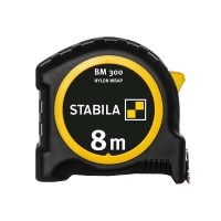 BM 300 de 8 m - ruleta de buzunar rezistenta, cu banda marcata pe ambele parti