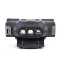 Lanterna cu clip UL12 de 17 lumeni cu 3 leduri alb, albastru rosu