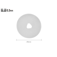 RB45-1 - Lama japoneza rotunda de 45 mm, Olfa