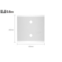 Set BTB-1 - lame japoneze razuitor, 3 bucati, Olfa