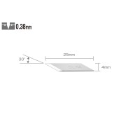 Set KB-5/30B - lame japoneze decoratiuni, 30 bucati, Olfa