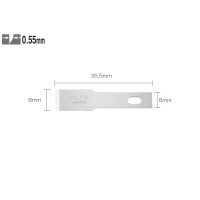 Set KB4-F/5 - lame japoneze decoratiuni, 5 bucati, Olfa