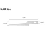 Set KB4-NS/3 - lame japoneze decoratiuni, 3 bucati, Olfa
