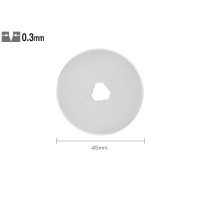 Set RB45-10 - lame japoneze rotunde de 45 mm, 10 bucati, Olfa