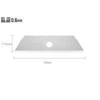 Set SKB-2/50B - lame japoneze trapezoidale, 50 bucati, Olfa